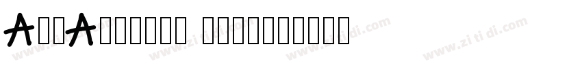 AG-Arsis_E Normal字体转换